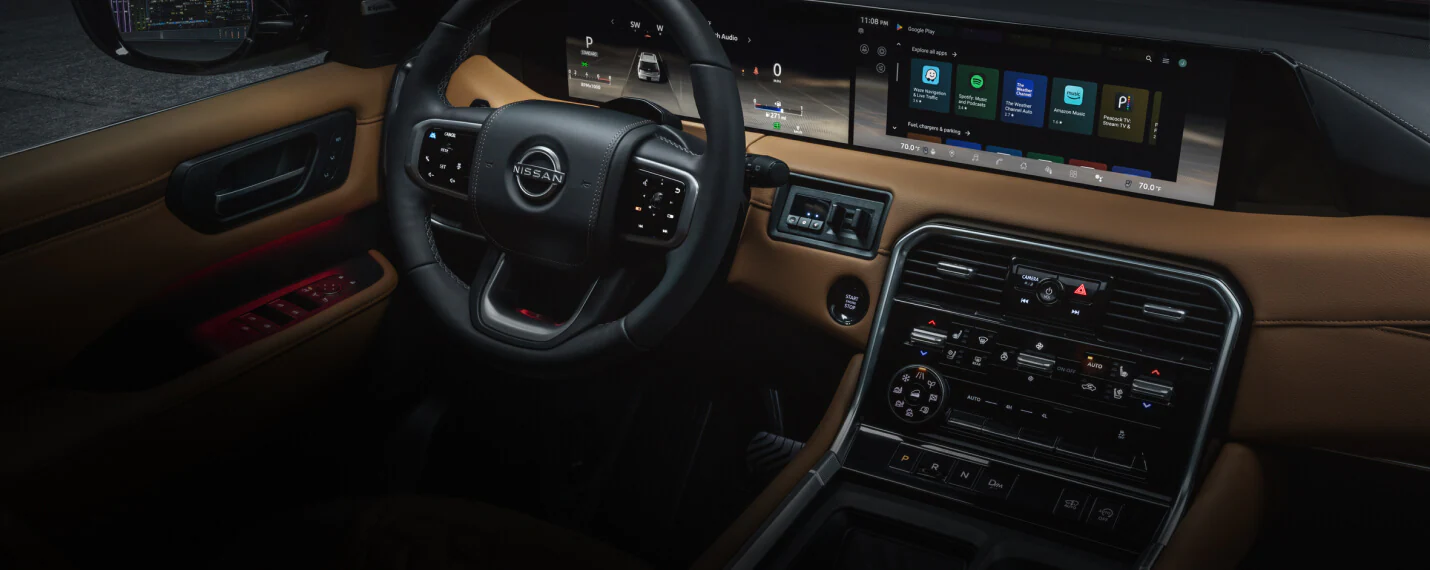 2025-nissan-armada-interior-showcasing-steering-wheel-advanced-dashboard